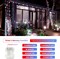 2-Pack Red, White, and Blue Battery Operated Fairy Lights - 66ft Total 200-LED 4th of July String Lights with Timer - 8-Mode Waterproof Patriotic Twinkle Lights for 2026 Sestercentennial & Independence Day Decor